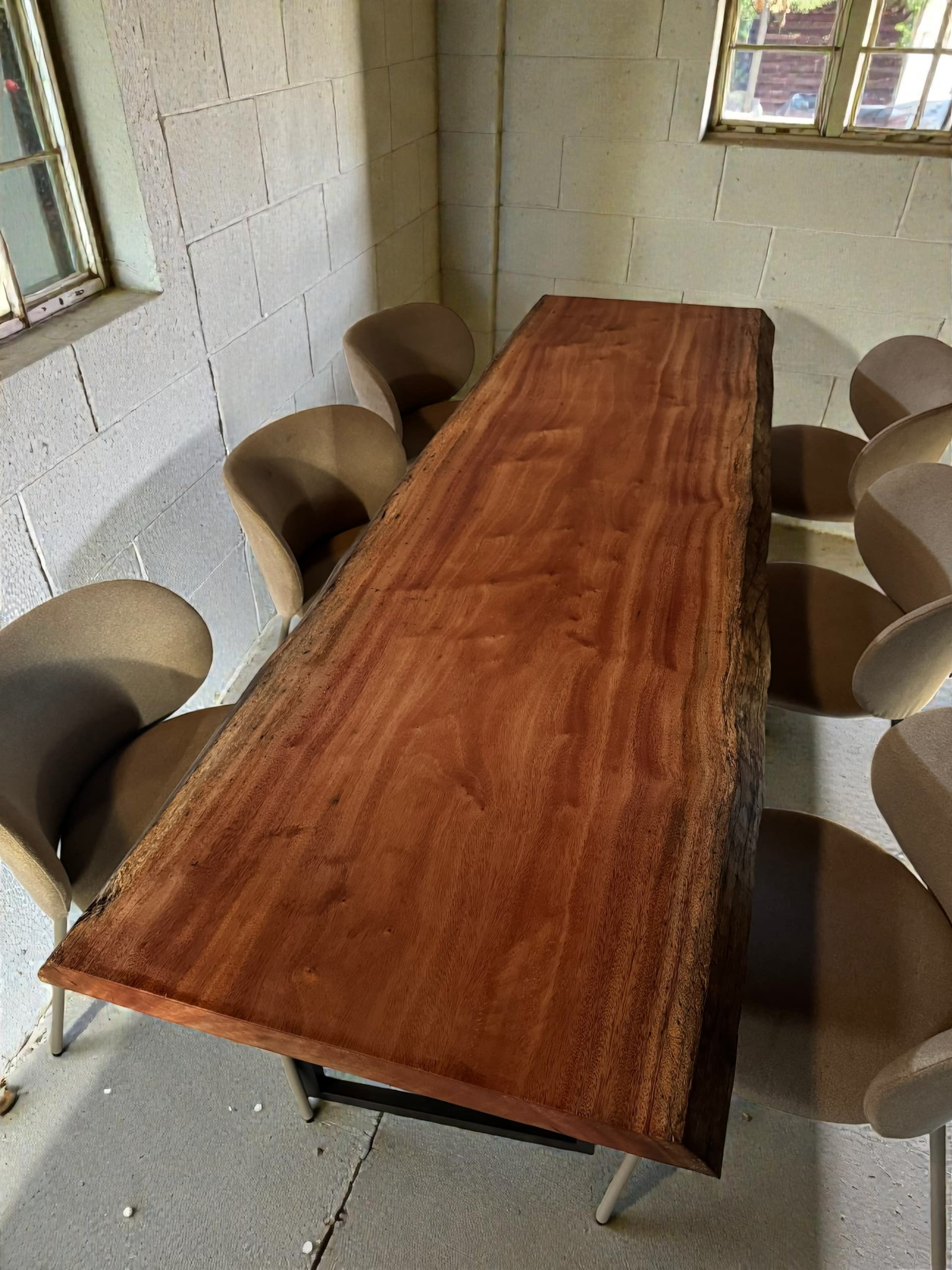 マホガニー一枚板